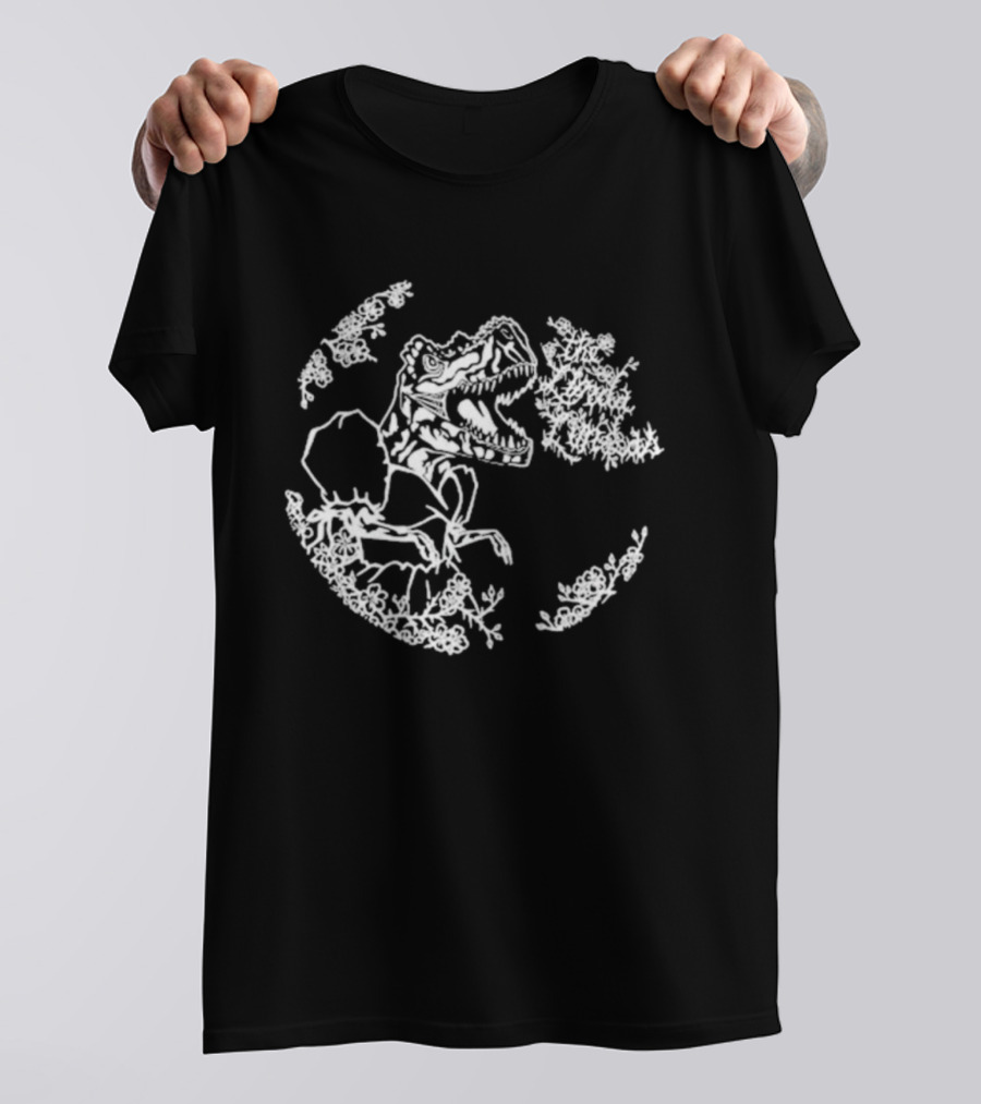 The Linda Lindas Dinosaur Skeleton Logo T-Shirt