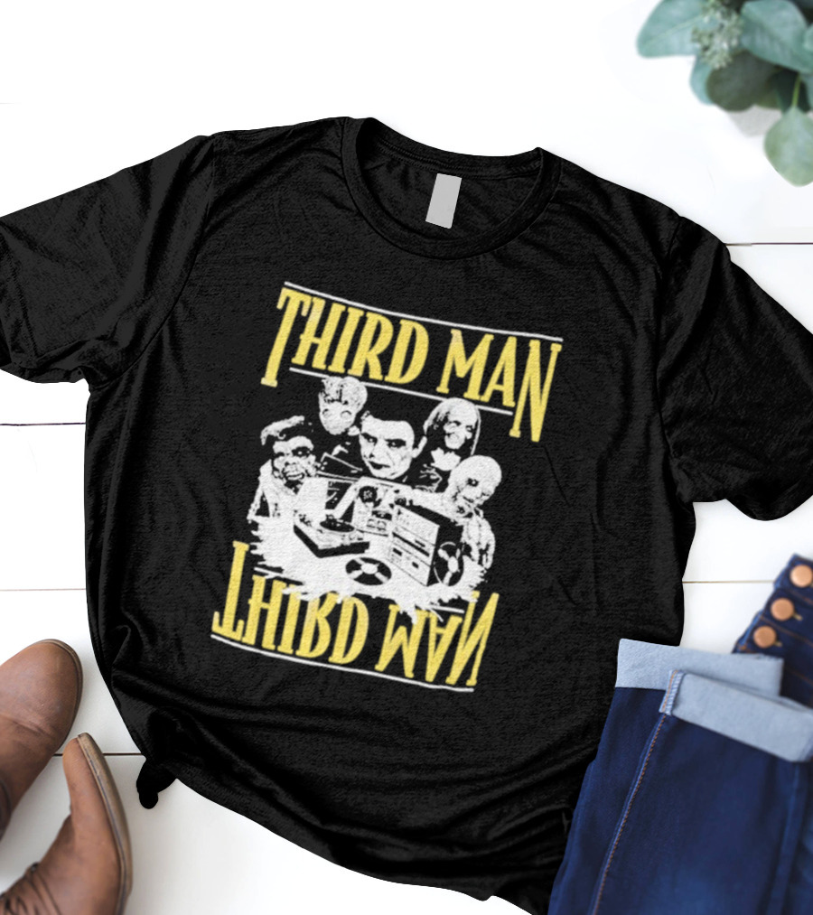 THIRD MAN RECORDS CREEPY MASH UP T-Shirt