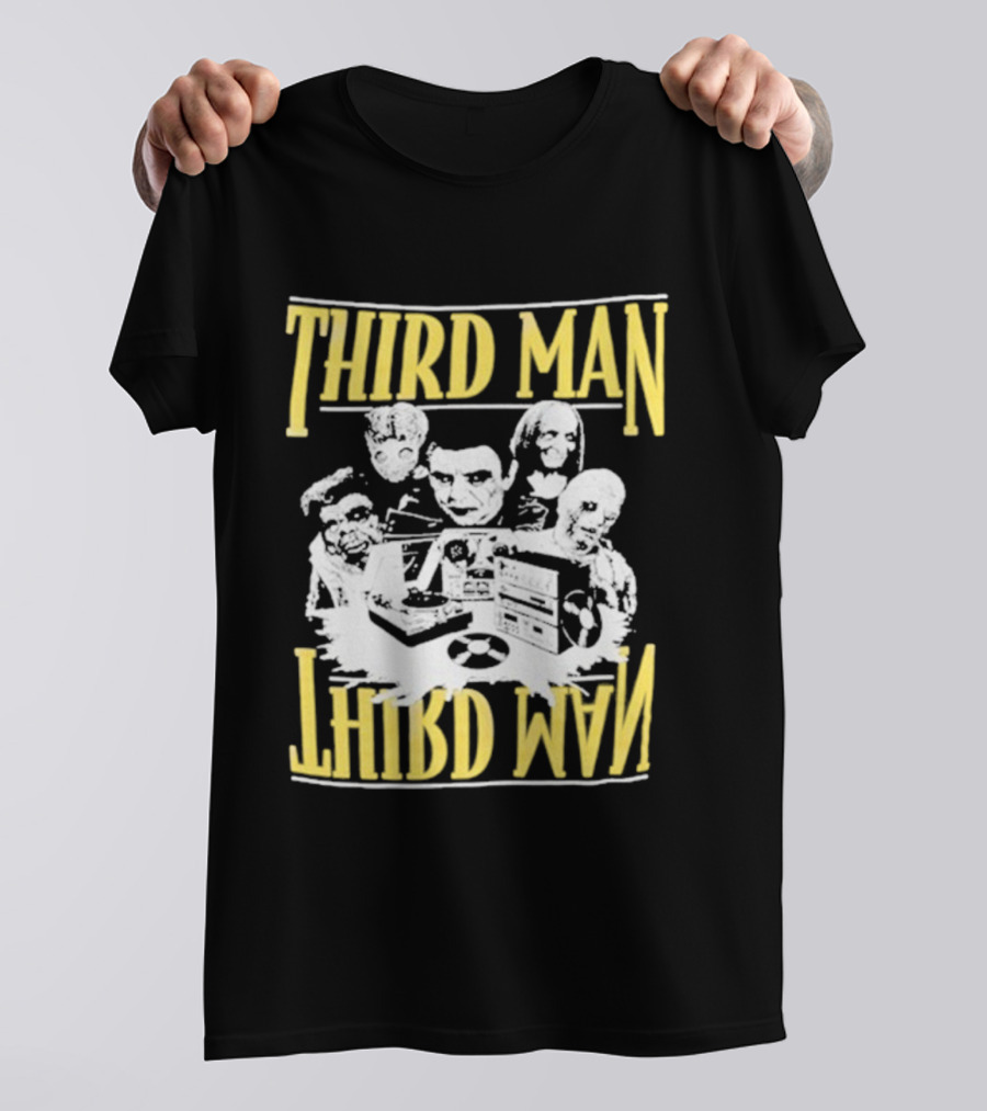 THIRD MAN RECORDS CREEPY MASH UP T-Shirt