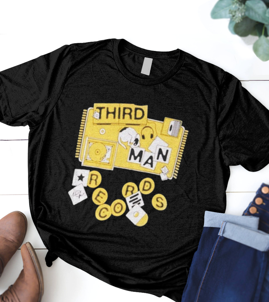 Third Man Records Third Man Rainy Day Records T-Shirt