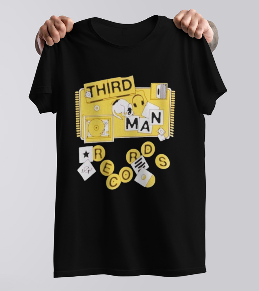 Third Man Records Third Man Rainy Day Records T-Shirt