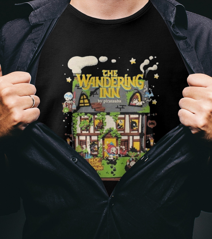 The Wandering Inn By Pirateaba No Killing Goblins House Scene T-Shirt