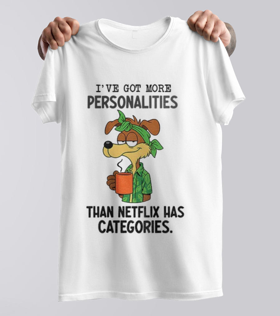 Wile E. Coyote More Personalities Than Netflix Has Categories Coffee Humor T-Shirt