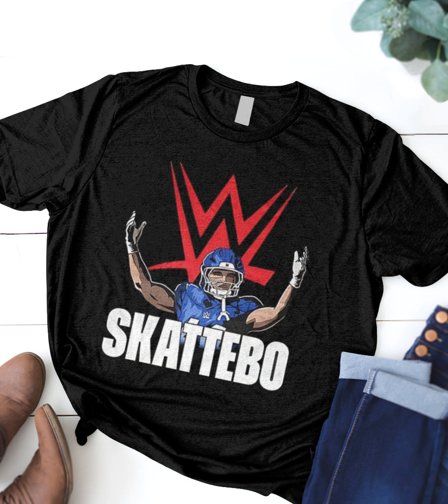 WWE Skattebo New York Giants 2025 T-Shirt