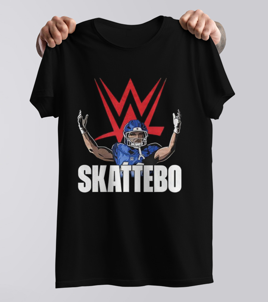 WWE Skattebo New York Giants 2025 T-Shirt