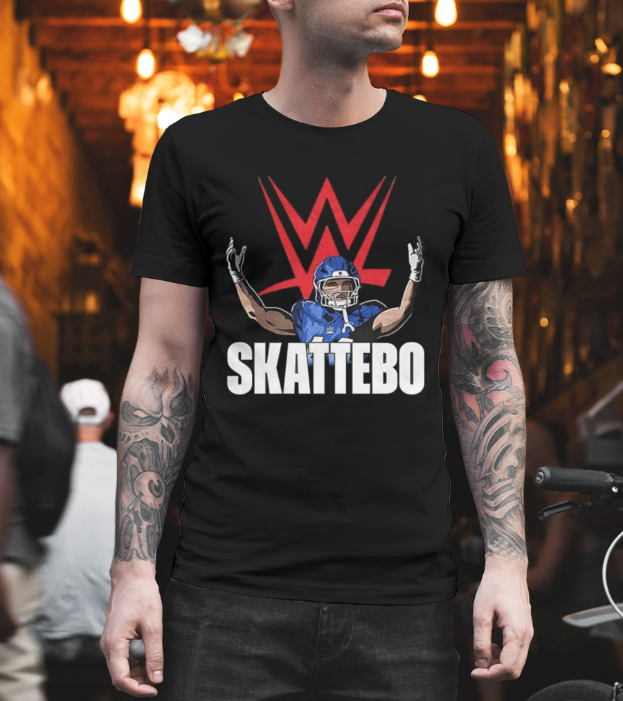 WWE Skattebo New York Giants 2025 T-Shirt