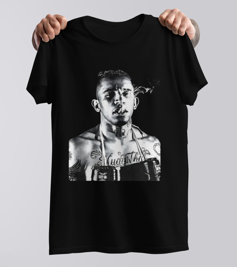 Carlos Prates The Nightmare MMA Muay Thai Tattoo Ink Portrait T-Shirt