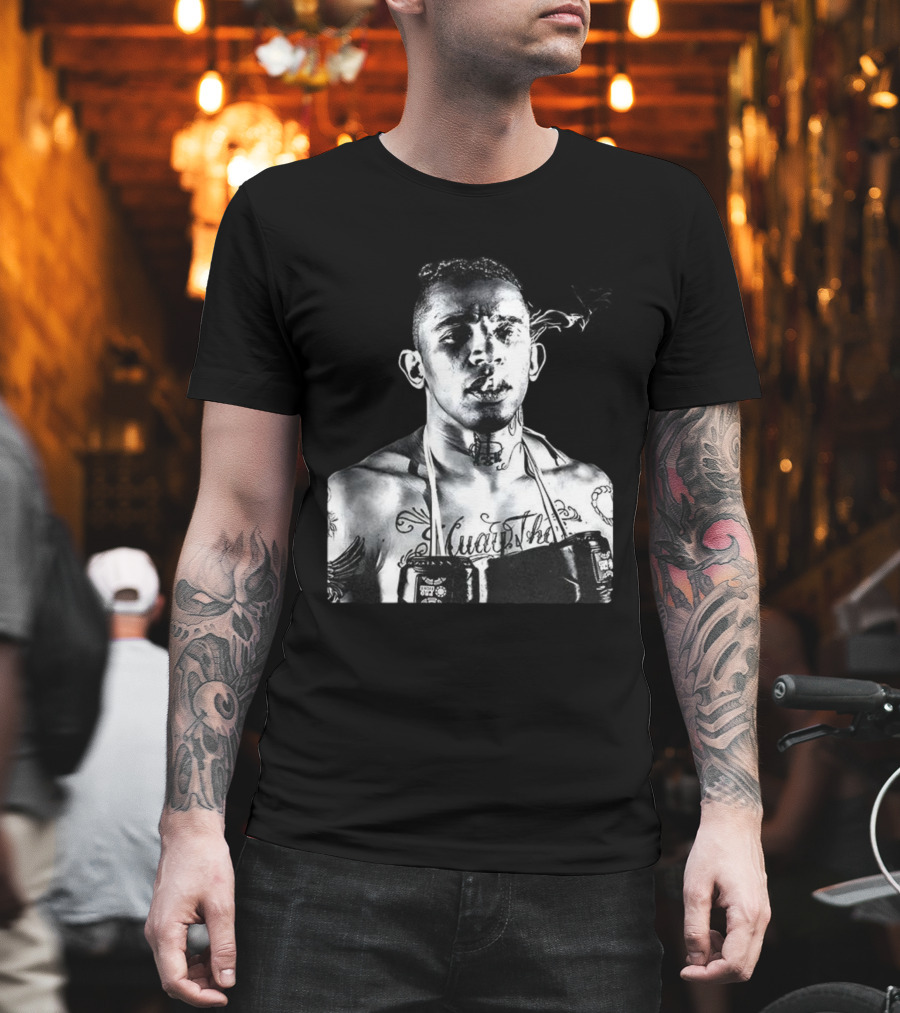 Carlos Prates The Nightmare MMA Muay Thai Tattoo Ink Portrait T-Shirt