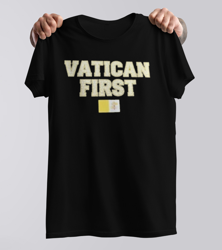 Vatican First Flag Bold Statement T-Shirt