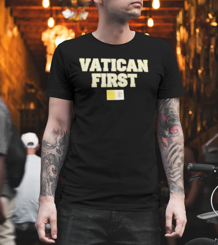 Vatican First Flag Bold Statement T-Shirt