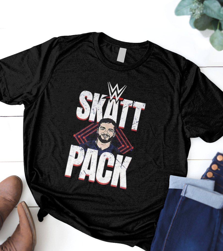 WWE Skatt Pack Cam Skattebo New York Giants 2025 T-Shirt