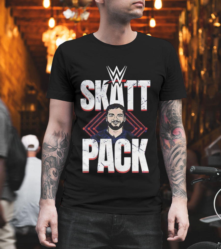 WWE Skatt Pack Cam Skattebo New York Giants 2025 T-Shirt