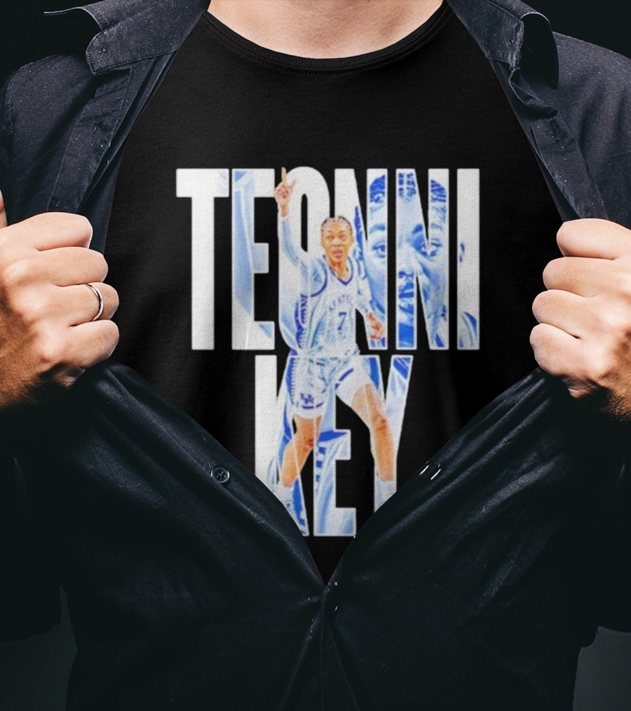 Teonni Key Kentucky Wildcats #7 Women’s Basketball NCAA UK Logo T-Shirt