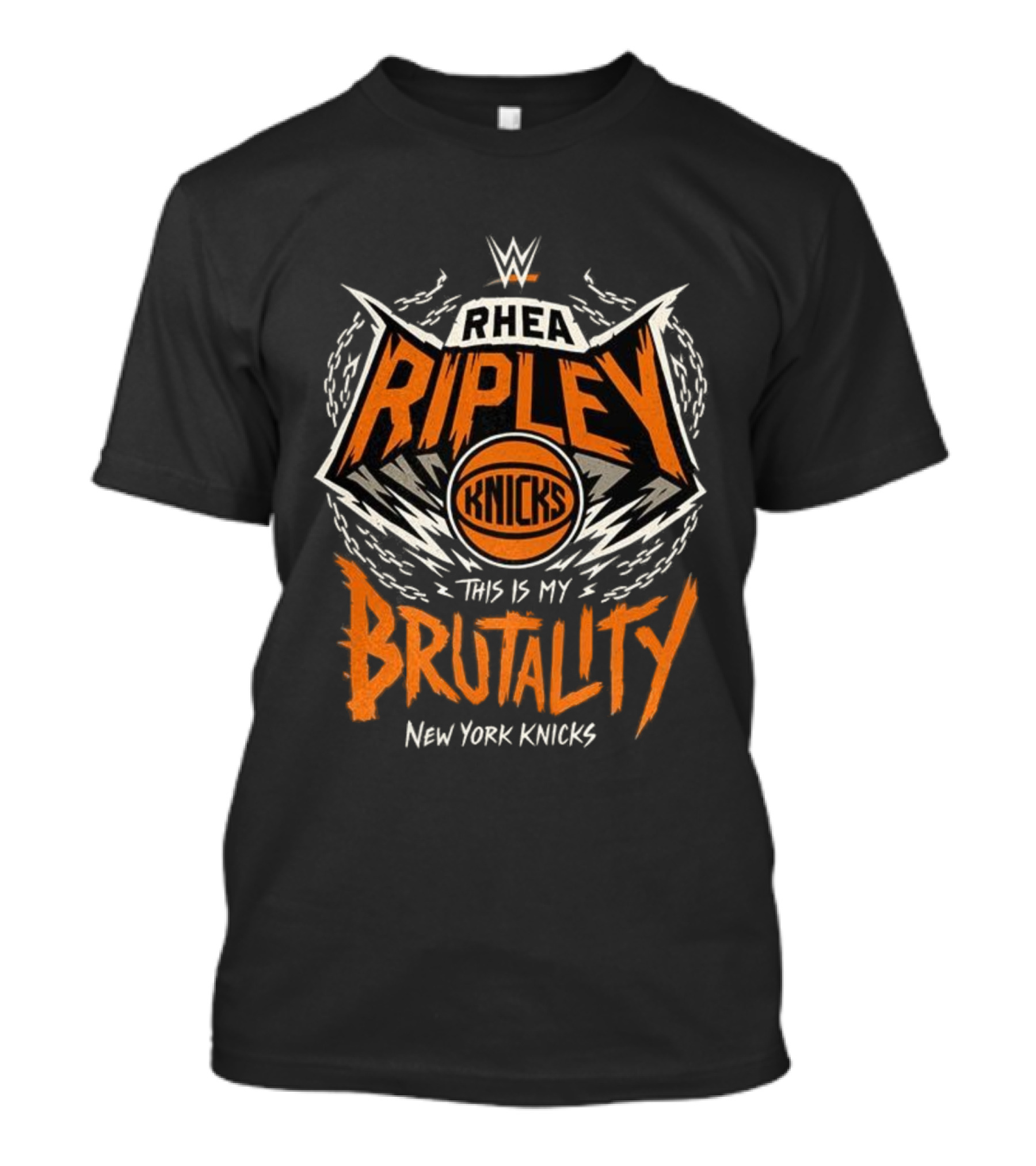 Rhea Ripley WWE Knicks This Is My Brutality New York Knicks T-Shirt