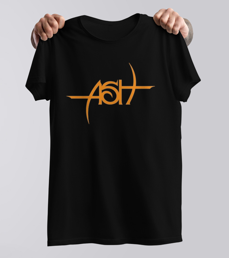 Ash Band Logo Graphic Vintage Music Fans T-Shirt