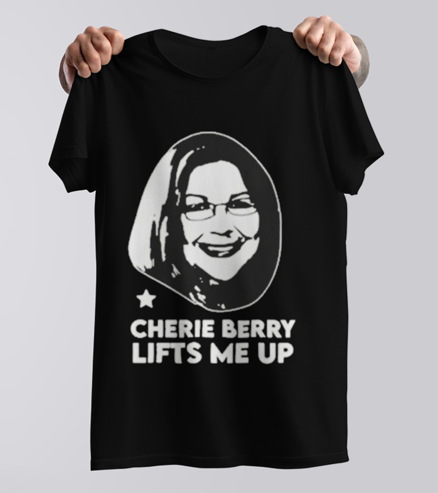Cherie Berry Lifts Me Up Star Icon Portrait T-Shirt