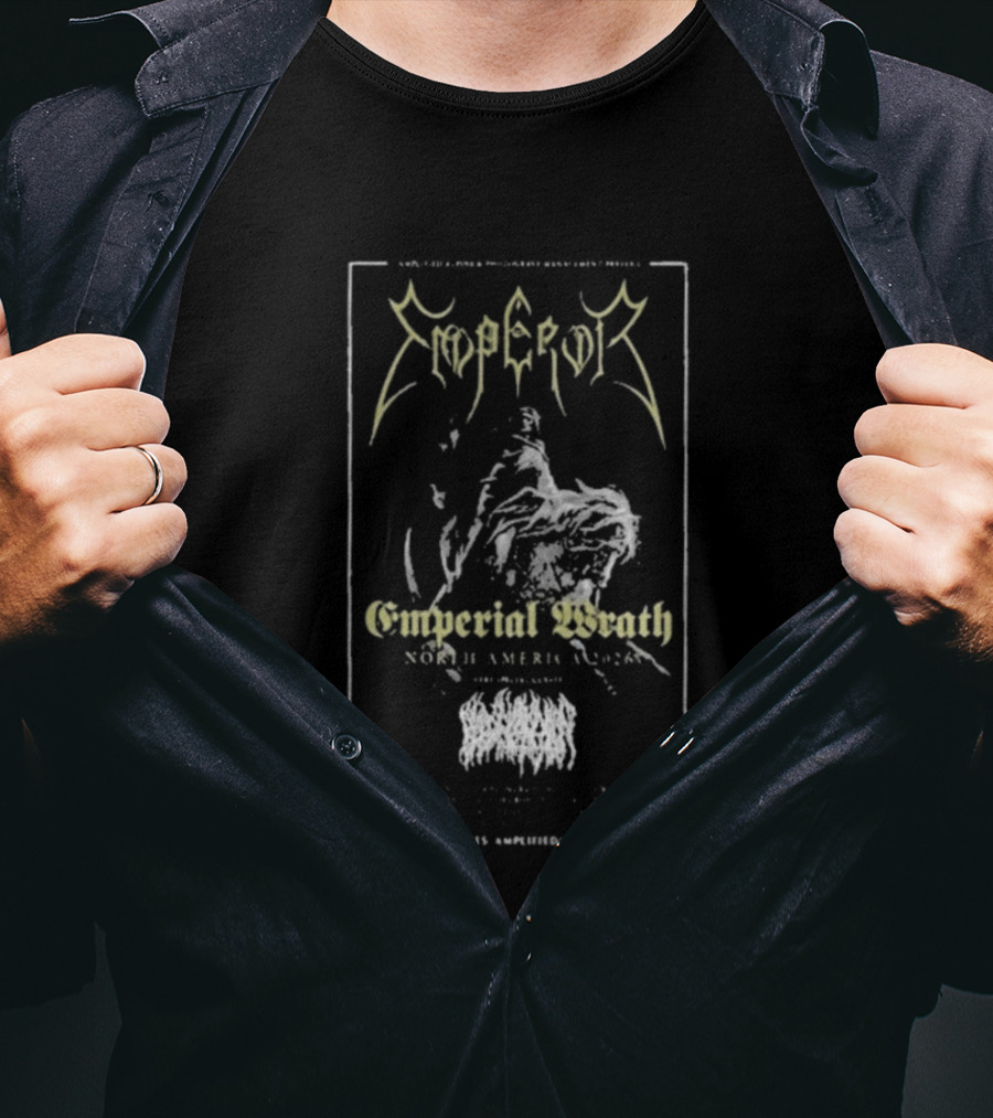 Emperor Anthems North America 2024 Tour Concert T-Shirt