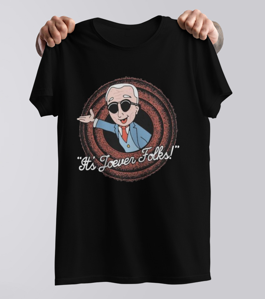 It's Joever Folks Cartoon Character Retro Style T-Shirt