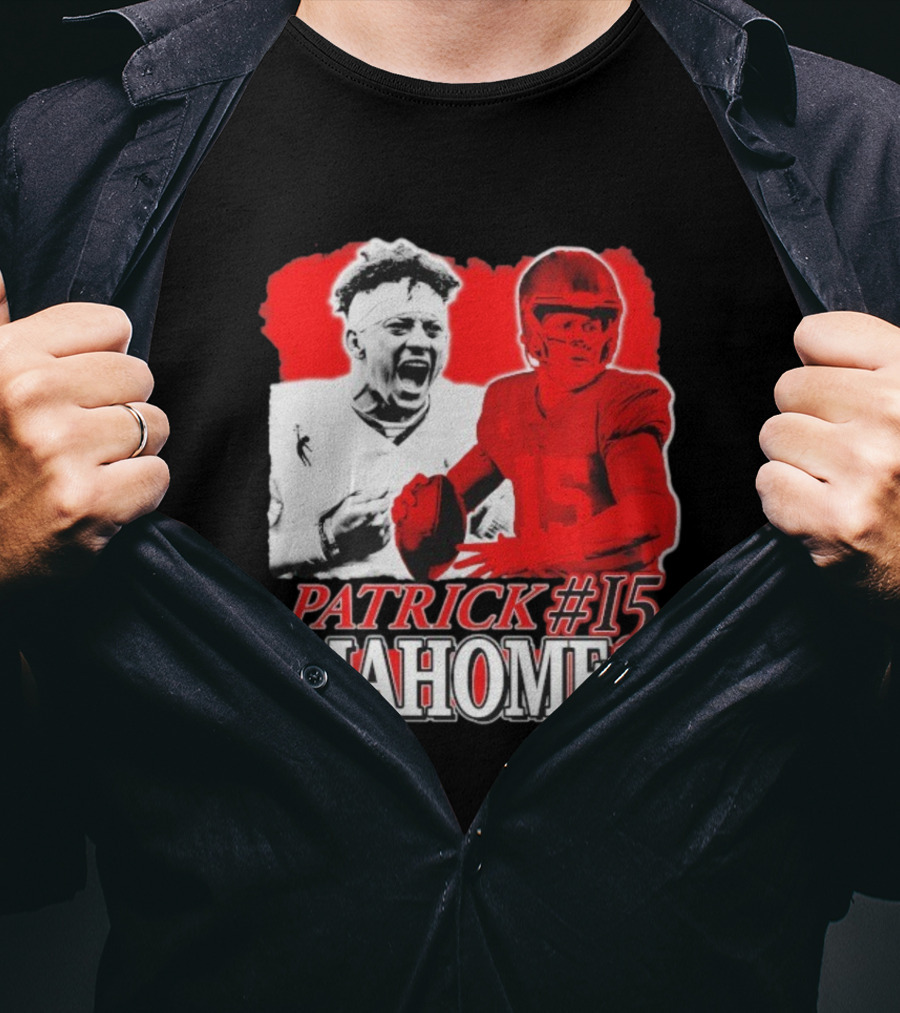 Patrick Mahomes #15 Dreamathon Red Football Legend T-Shirt