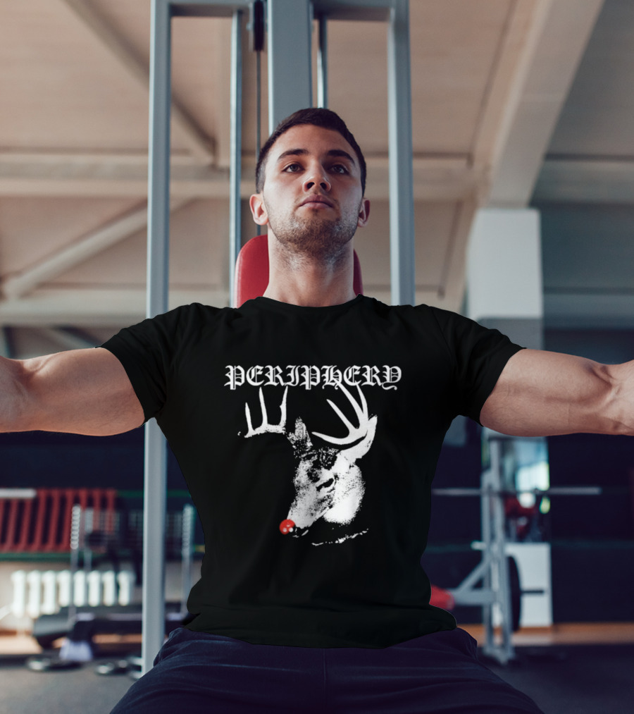 Periphery Rudolph Reindeer Christmas Design T-Shirt