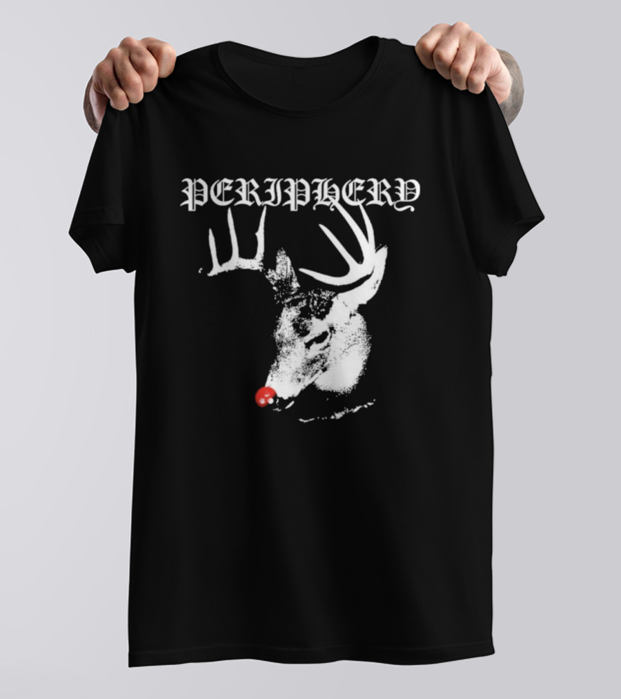 Periphery Rudolph Reindeer Christmas Design T-Shirt