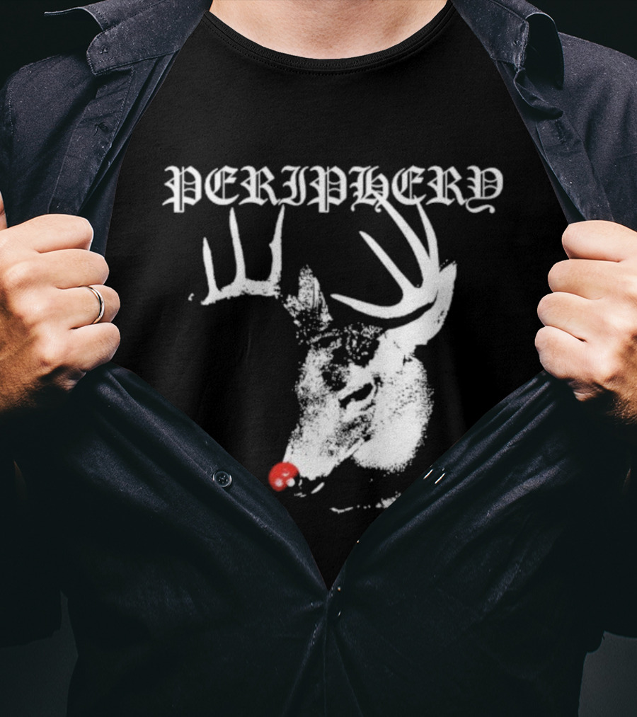 Periphery Rudolph Reindeer Christmas Design T-Shirt