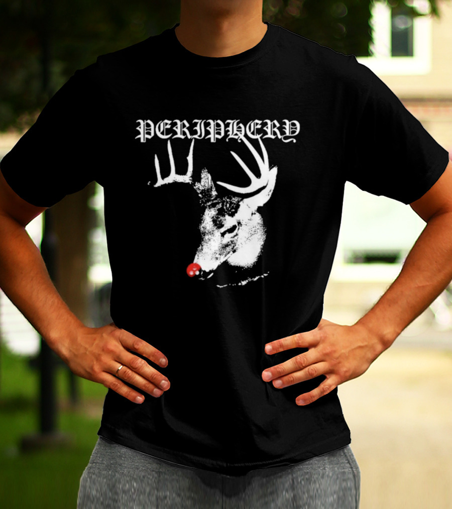 Periphery Rudolph Reindeer Christmas Design T-Shirt