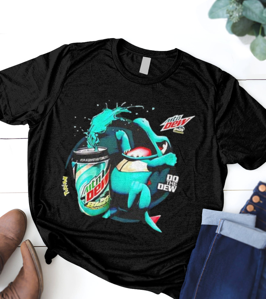 Mountain Dew Baja Blast Do The Dew Animation T-Shirt
