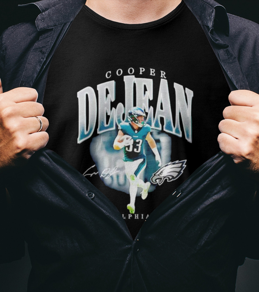 Philadelphia Eagles DeJean 93 Signature Player Hype T-Shirt