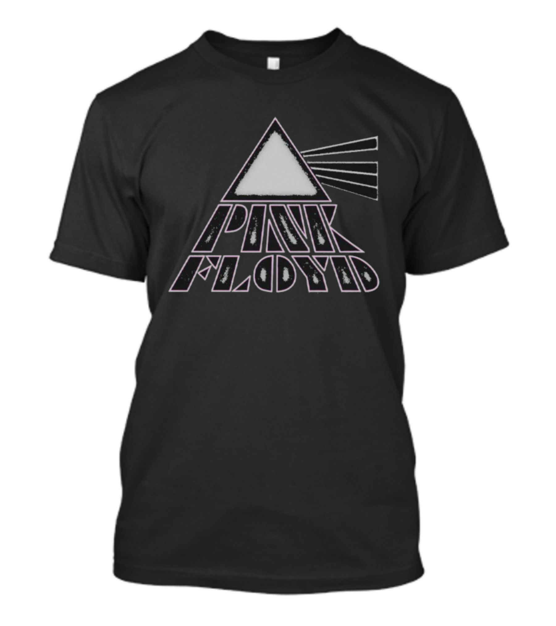 Pink Floyd Prism Triangle Ghost Design T-Shirt