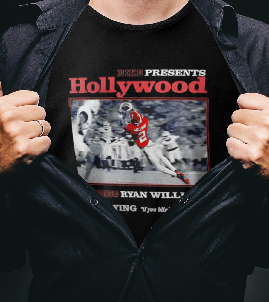 Ryan Williams Alabama Crimson Tide Hollywood Catch T-Shirt