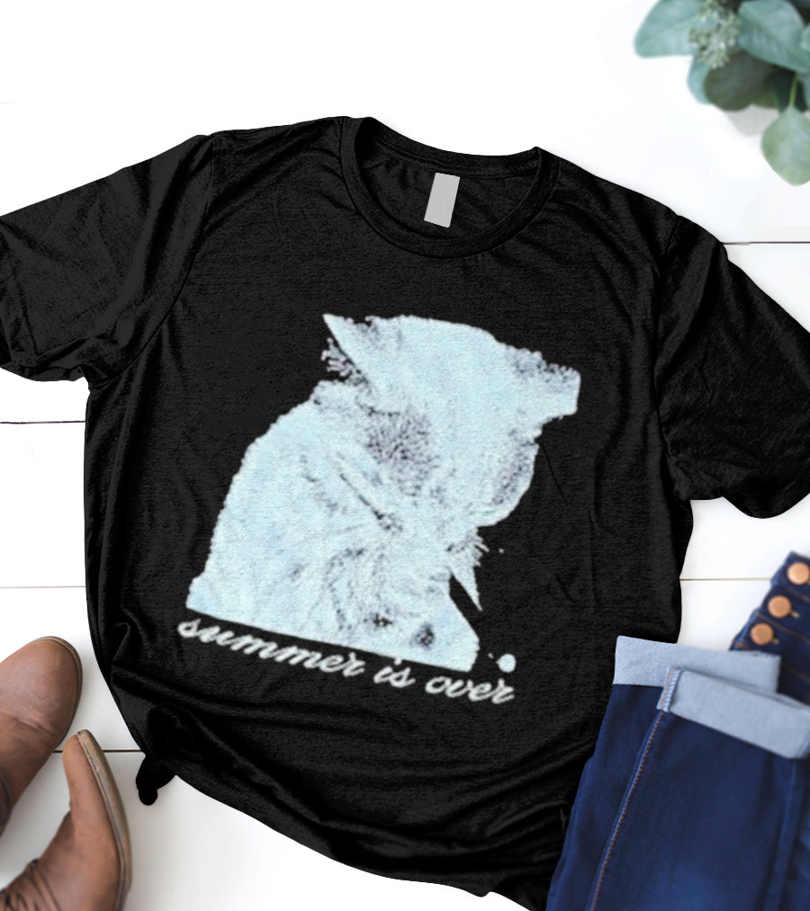 Will Mahony Summer Is Over Cat T-Shirt