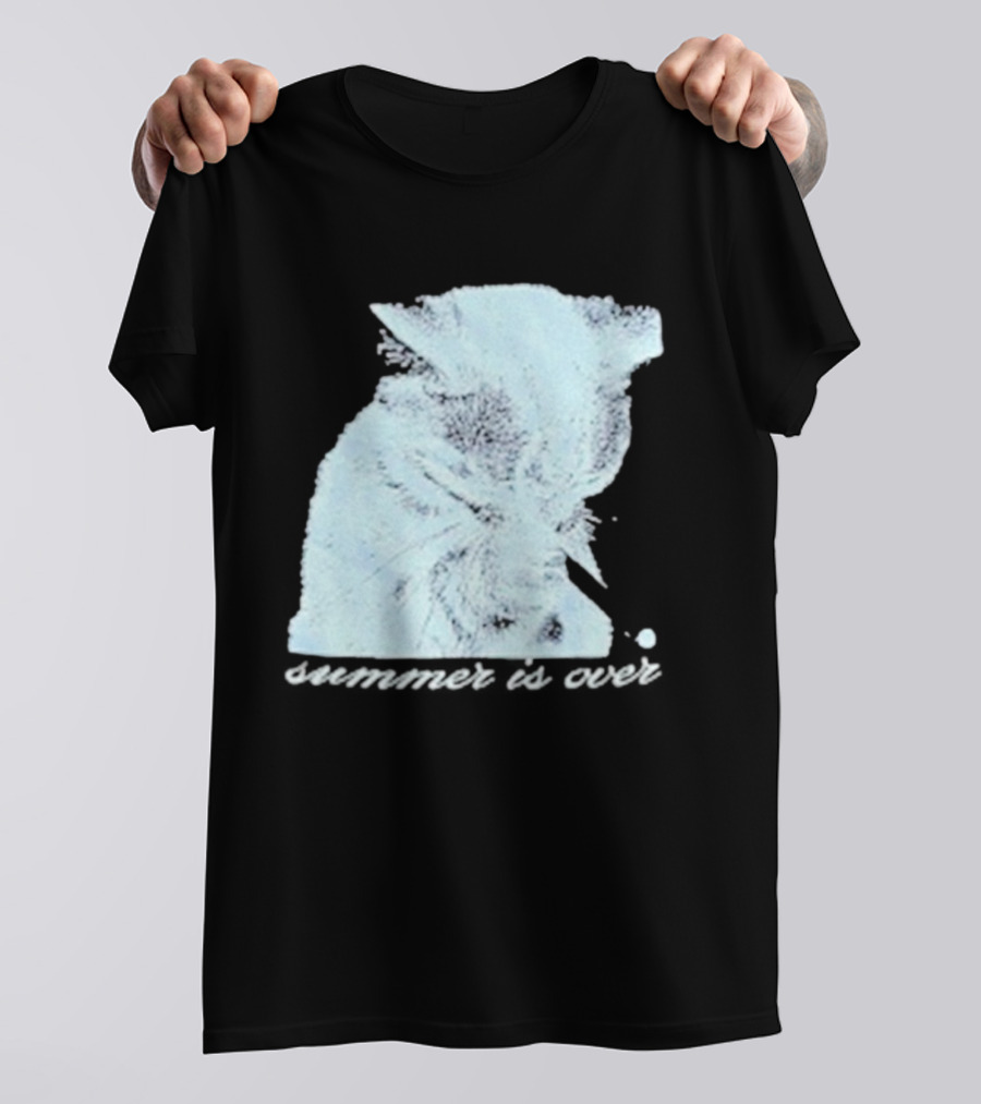 Will Mahony Summer Is Over Cat T-Shirt