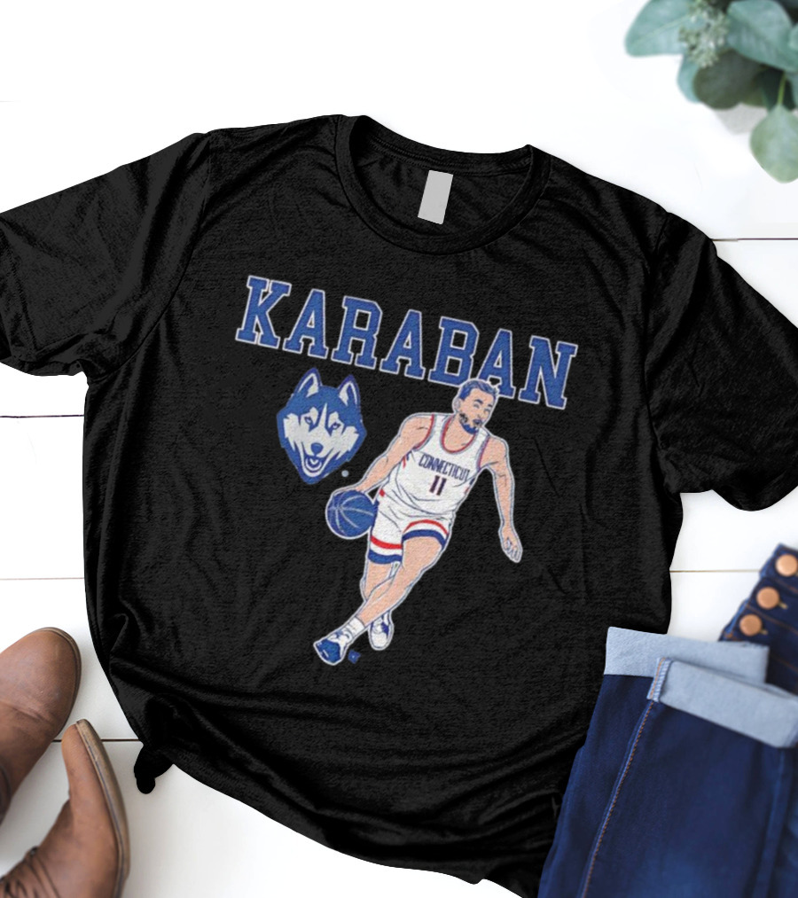 UConn Basketball Karaban Connecticut Huskies Number 11 T-Shirt