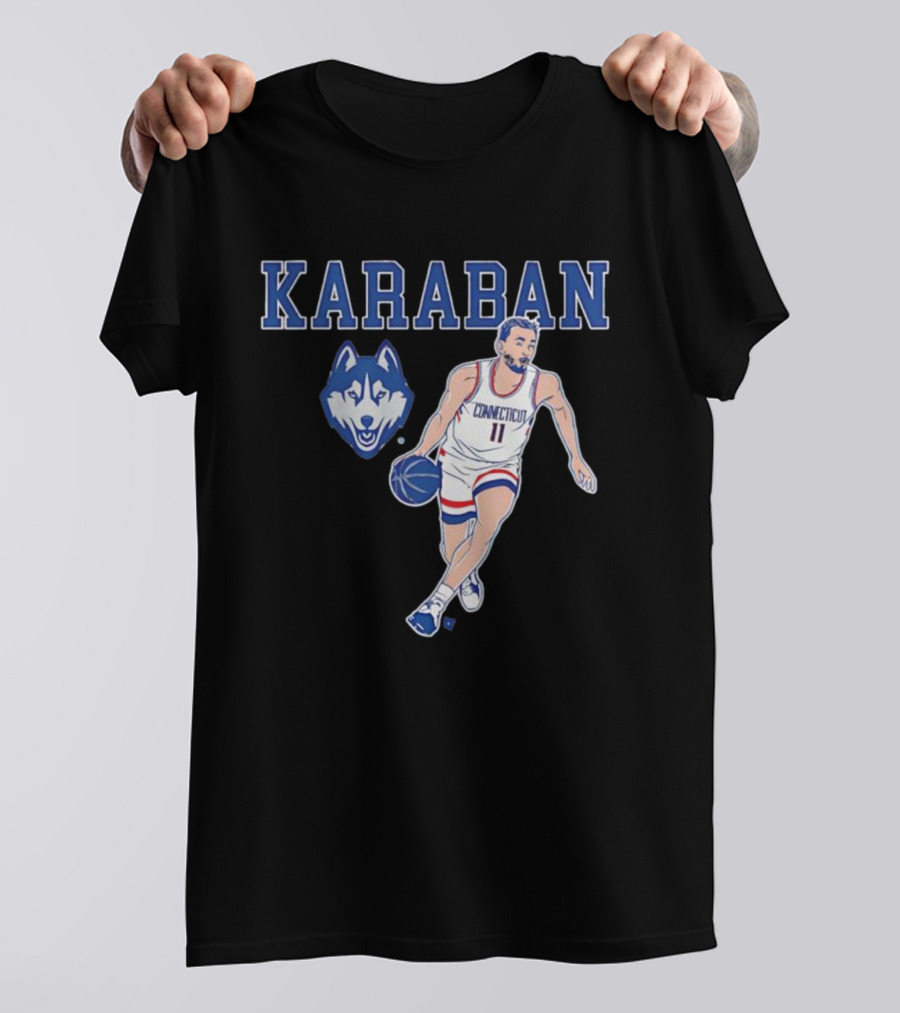 UConn Basketball Karaban Connecticut Huskies Number 11 T-Shirt