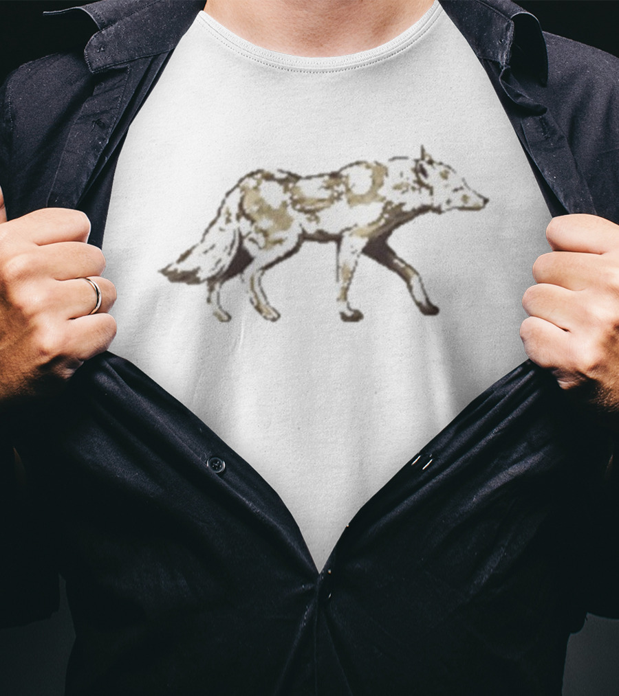 Carter Vail Coydog Industries Wolf Walking Logo T-Shirt