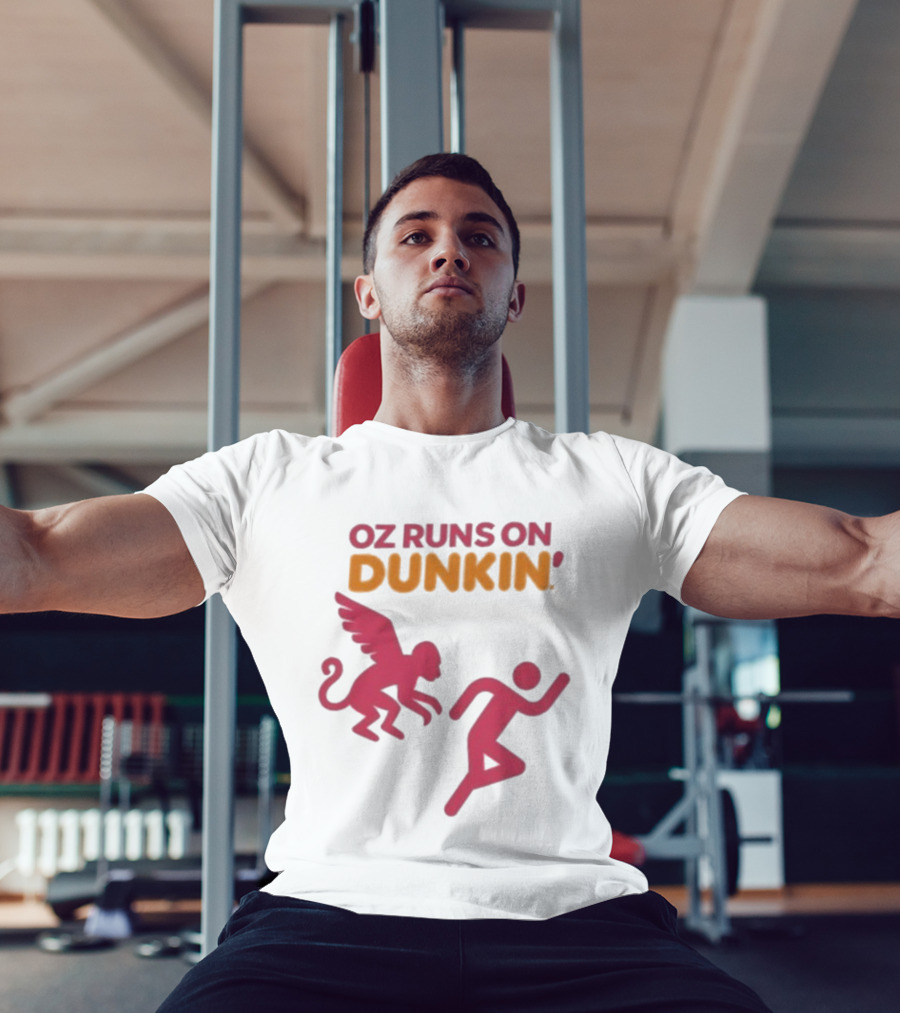 Wicked OZ Runs On Dunkin' Flying Monkey Chase T-Shirt