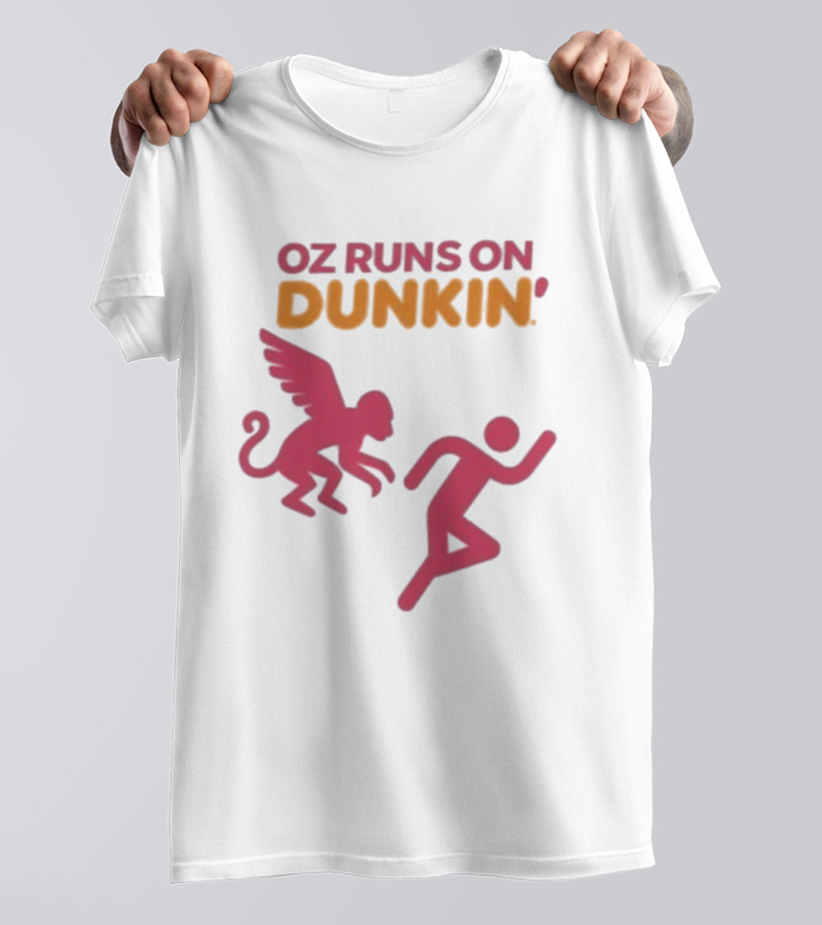 Wicked OZ Runs On Dunkin' Flying Monkey Chase T-Shirt