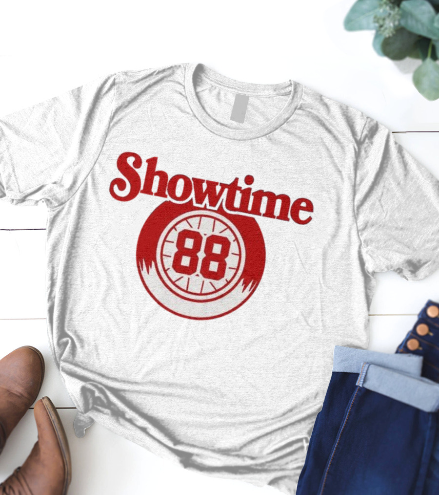 Showtime 88 Patrick Kane Detroit Red Wings Circle T-Shirt