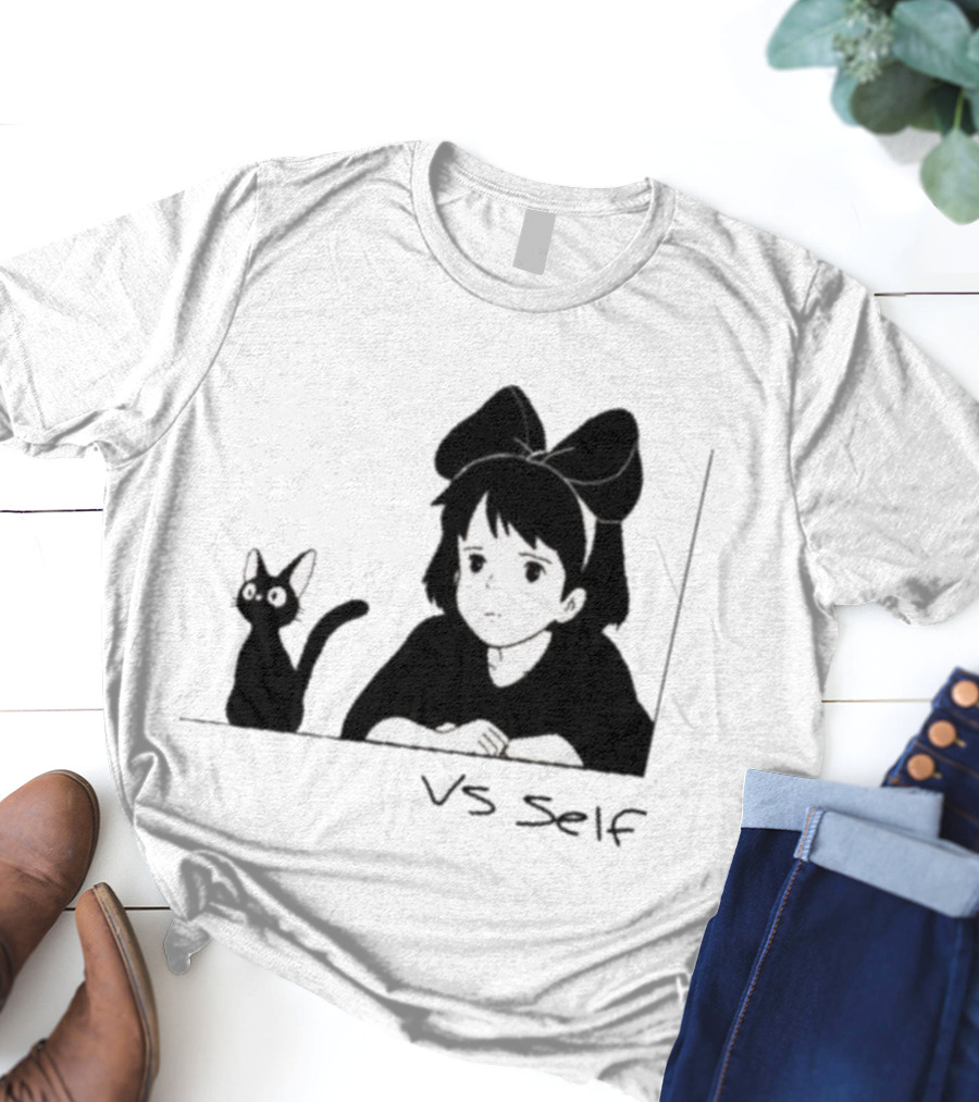 Vs Self Witch Cat Kiki’s Delivery Service Ursula T-Shirt