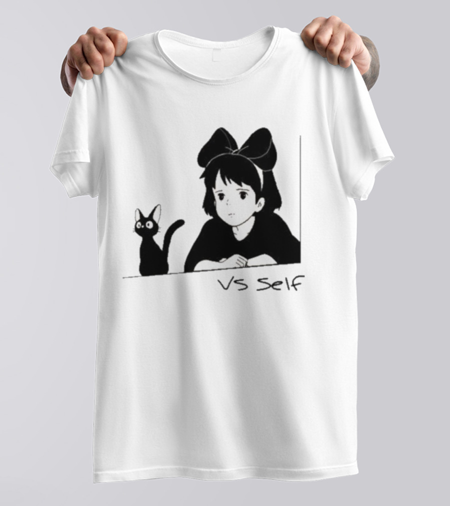 Vs Self Witch Cat Kiki’s Delivery Service Ursula T-Shirt