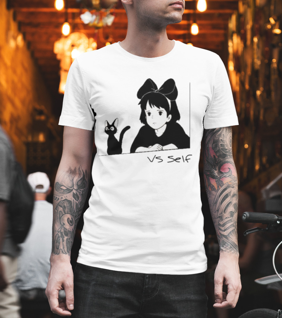 Vs Self Witch Cat Kiki’s Delivery Service Ursula T-Shirt