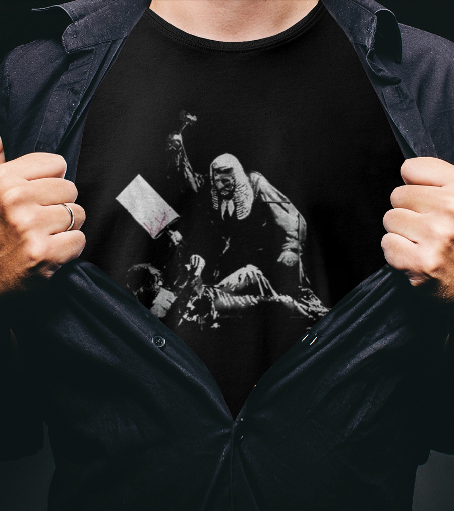 Banksy Royal Courts Of Justice Anti-War Symbolism Mural T-Shirt