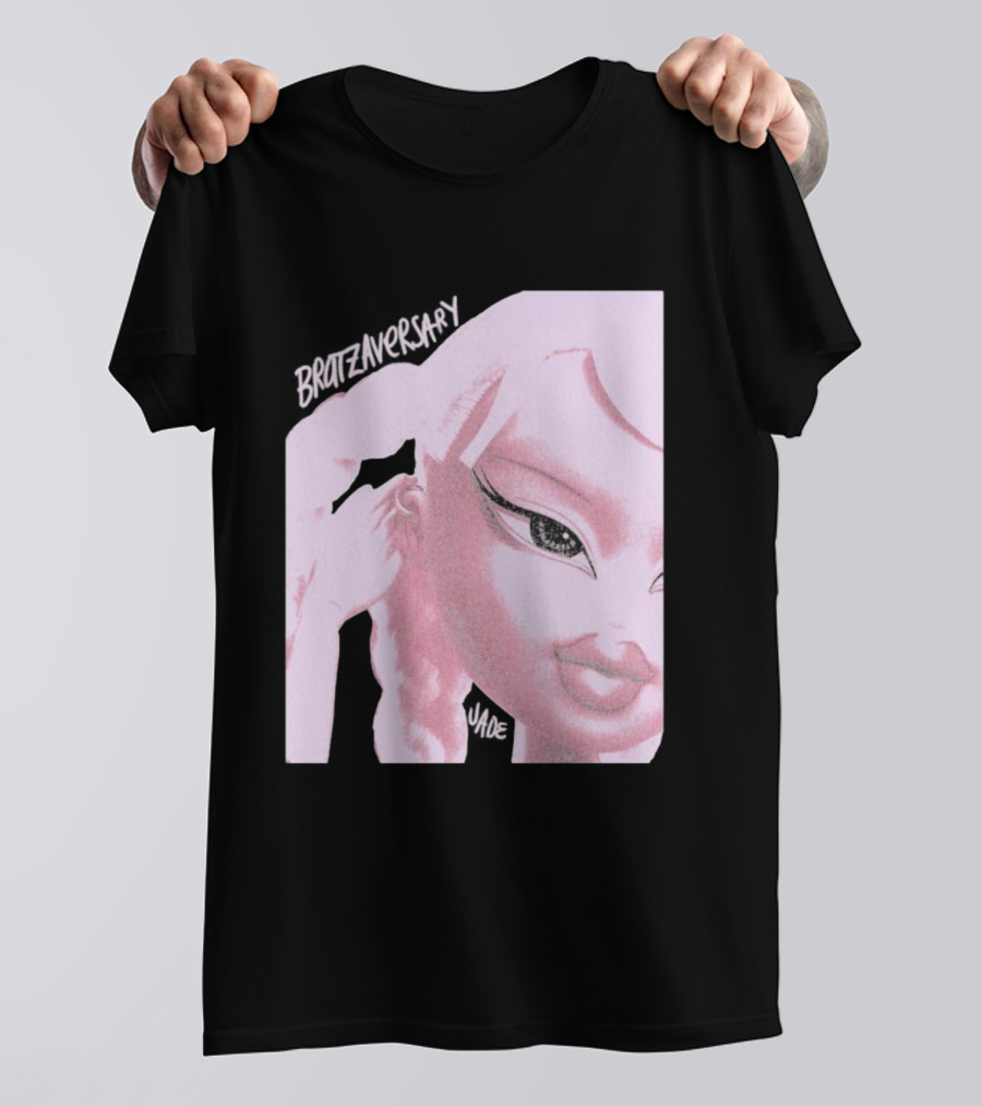 Bratz Jade Glam Bratzaversary Pink Sparkle Aesthetic T-Shirt