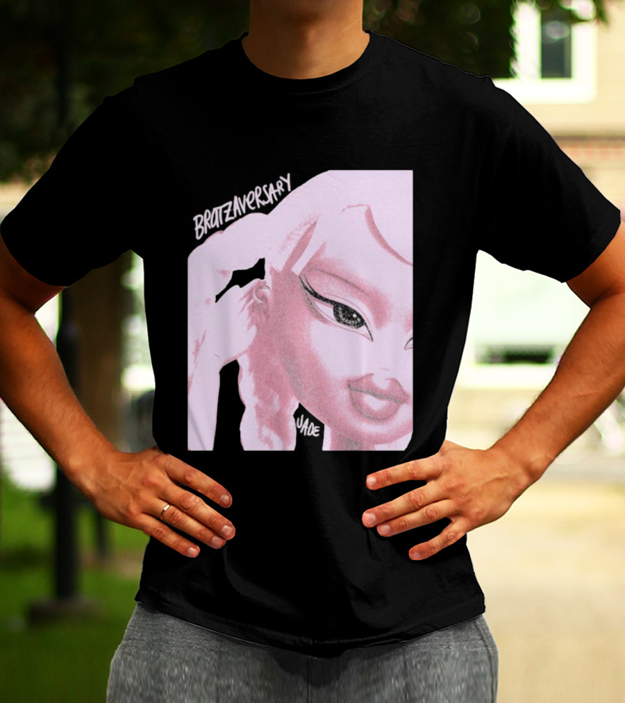 Bratz Jade Glam Bratzaversary Pink Sparkle Aesthetic T-Shirt