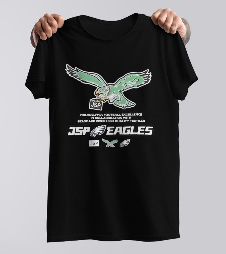 JSP Standard Issue Philadelphia Eagles Fly Fight Win T-Shirt