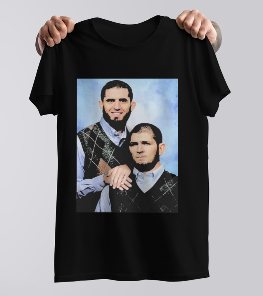 Islam Makhachev Step Brothers UFC 322 Comedy Tribute T-Shirt