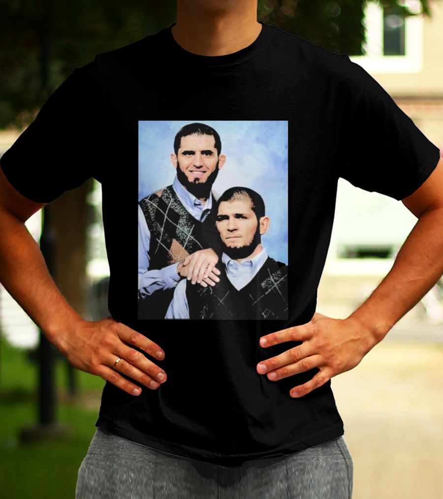 Islam Makhachev Step Brothers UFC 322 Comedy Tribute T-Shirt
