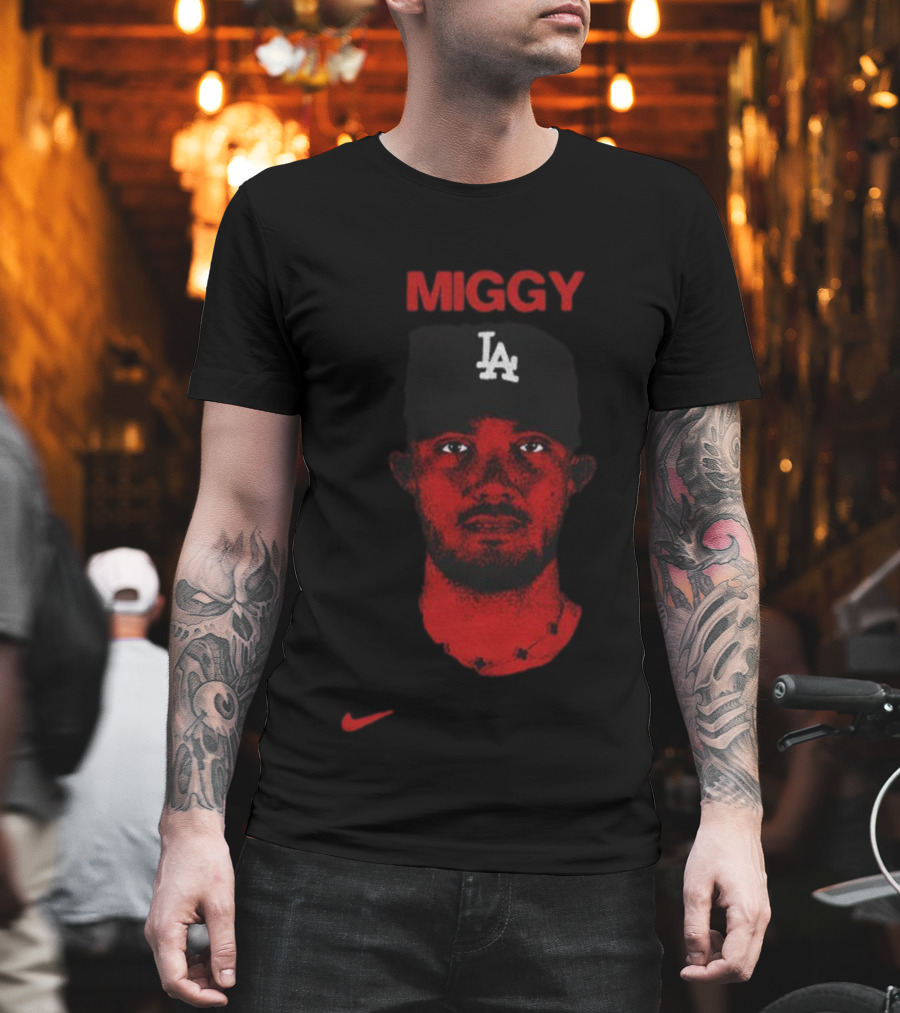 Miggy LA Dodgers MLB Miguel Rojas Nike 2025 T-Shirt