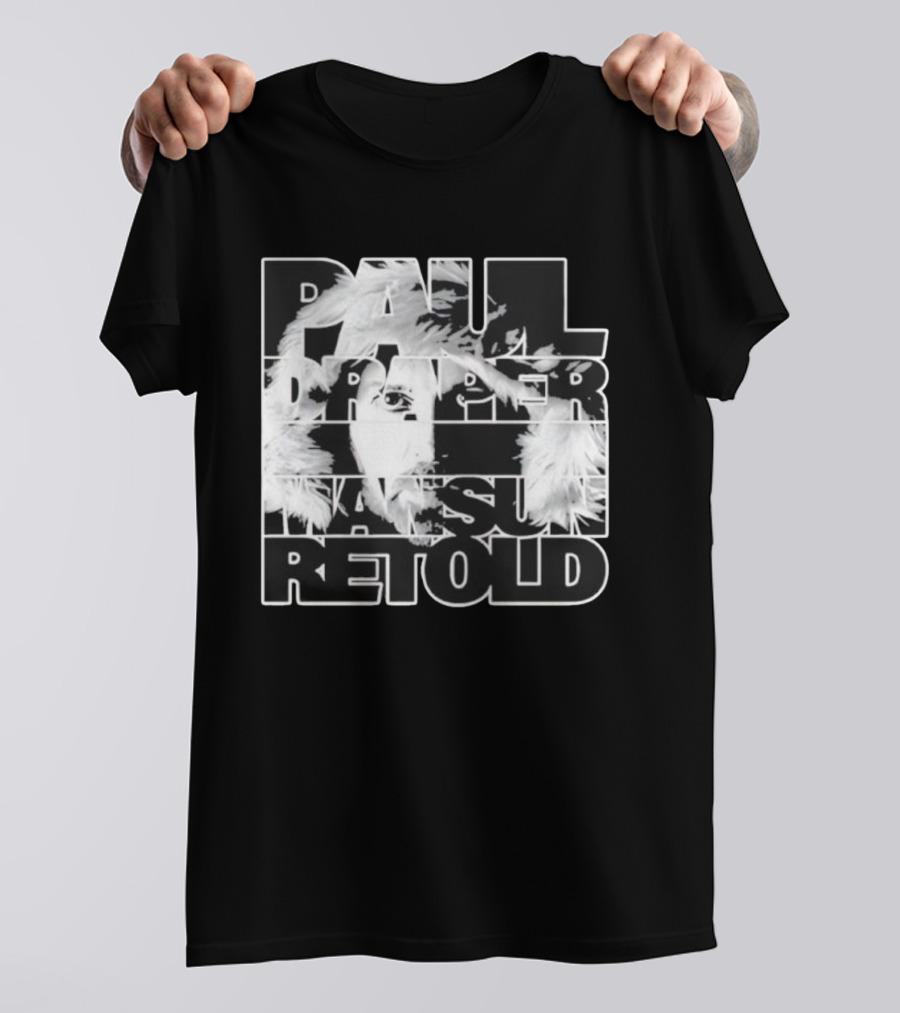 Paul Draper Mansun Retold Album Cover Art T-Shirt